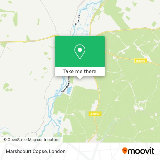 Marshcourt Copse map