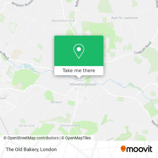The Old Bakery map
