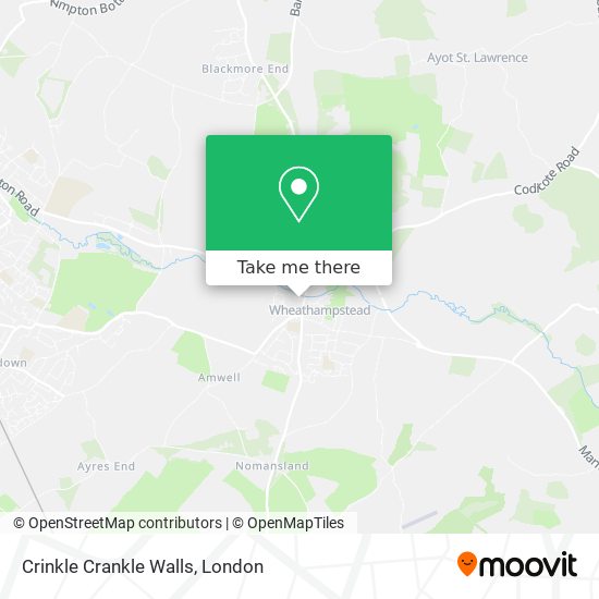 Crinkle Crankle Walls map