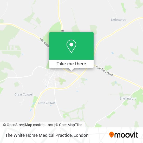The White Horse Medical Practice map