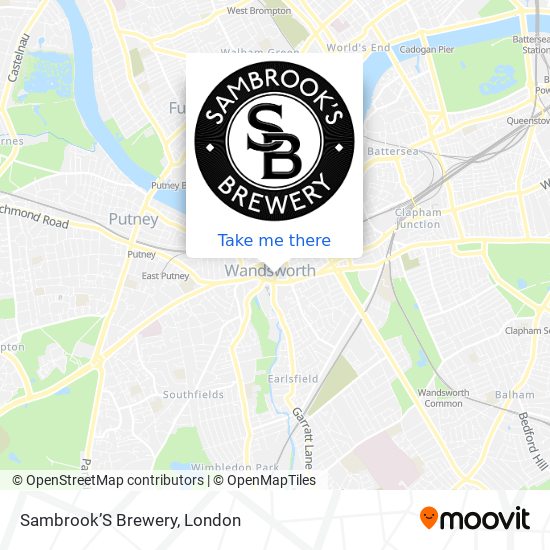 Sambrook’S Brewery map