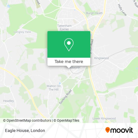 Eagle House map