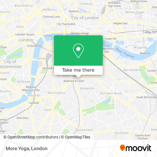 More Yoga map
