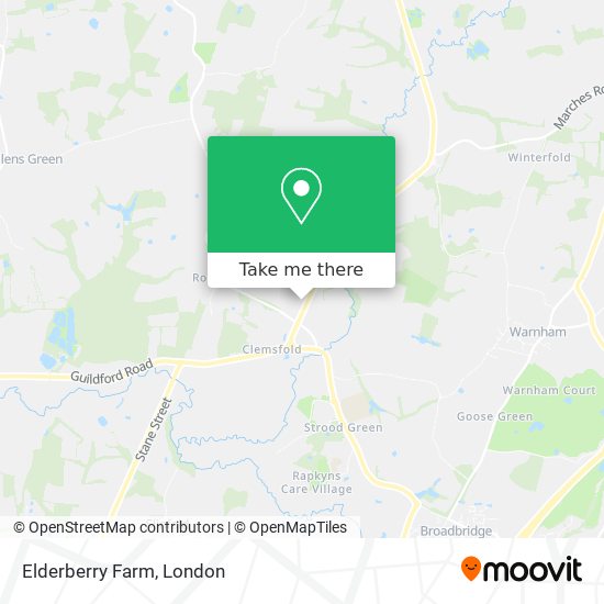 Elderberry Farm map
