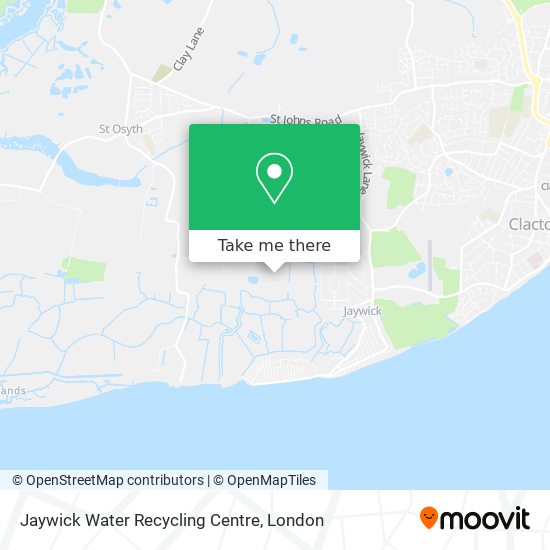 Jaywick Water Recycling Centre map