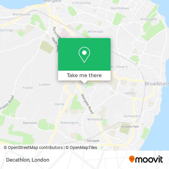 Decathlon map