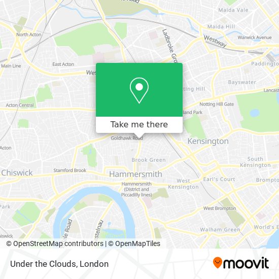 Under the Clouds map