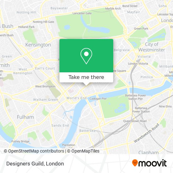 Designers Guild map