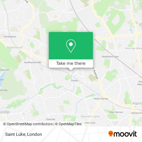 Saint Luke map