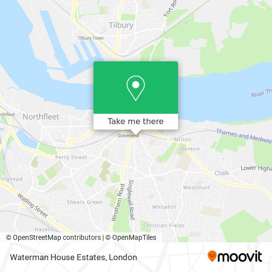 Waterman House Estates map