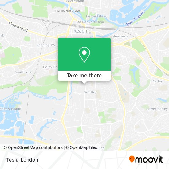 Tesla map