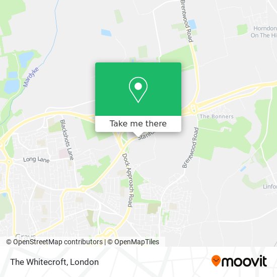 The Whitecroft map