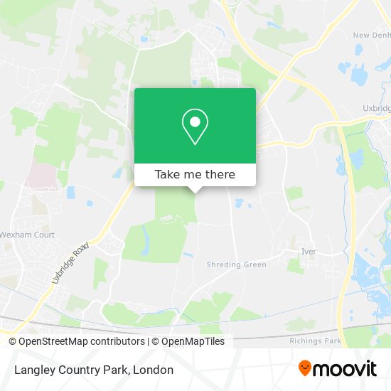 Langley Country Park map