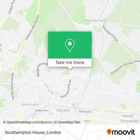 Southampton House map