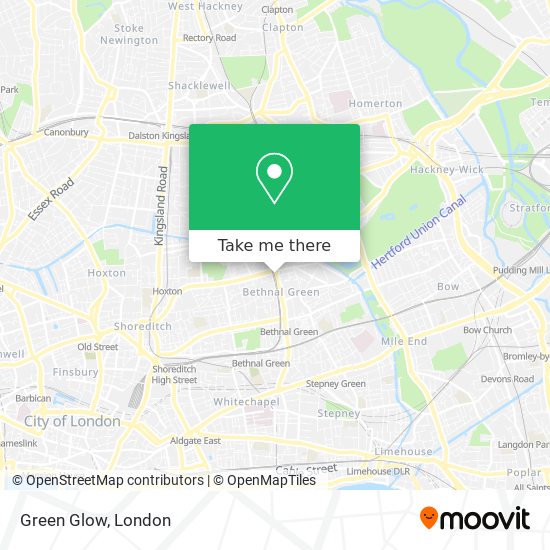 Green Glow map