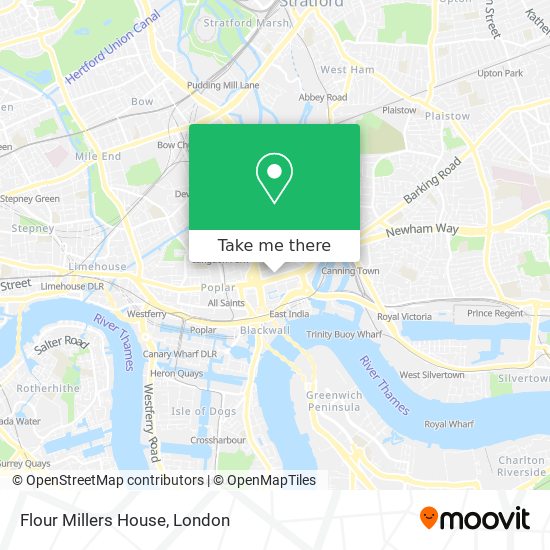 Flour Millers House map