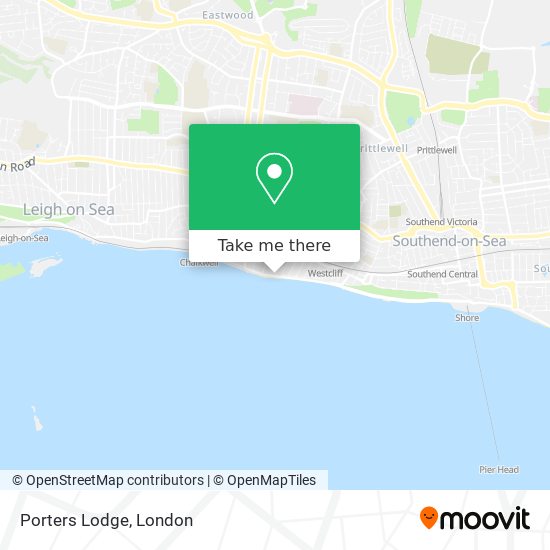 Porters Lodge map