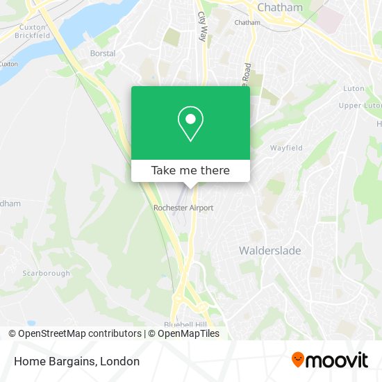 Home Bargains map