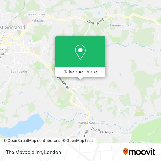 The Maypole Inn map