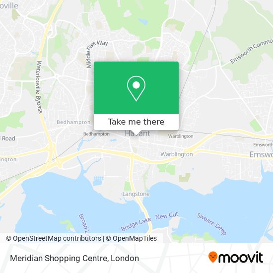 Meridian Shopping Centre map