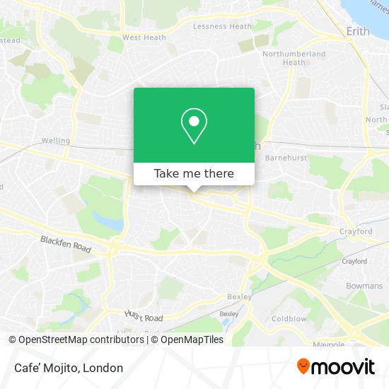 Cafe’ Mojito map