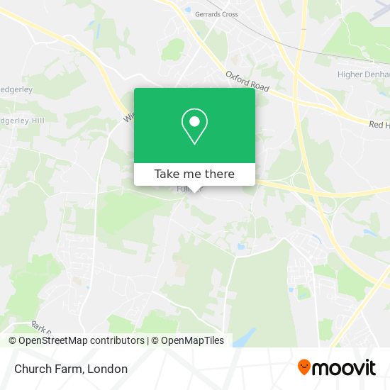 Church Farm map