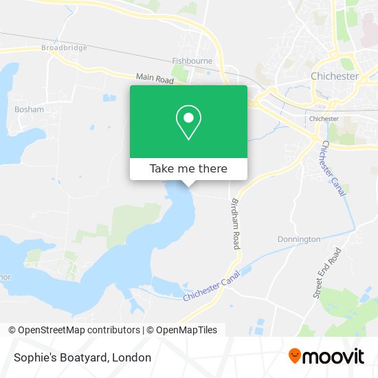 Sophie's Boatyard map