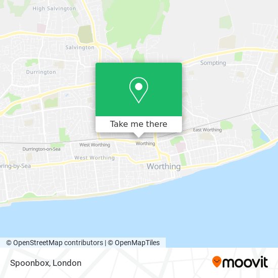 Spoonbox map