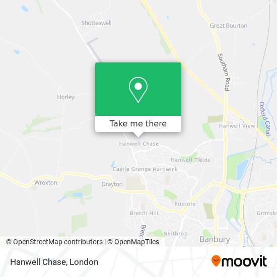 Hanwell Chase map