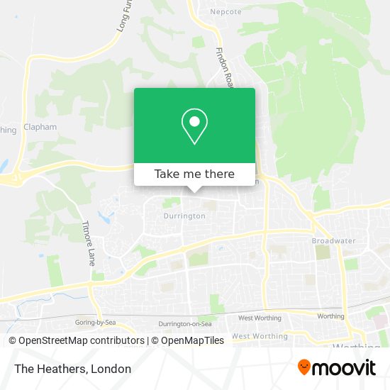 The Heathers map