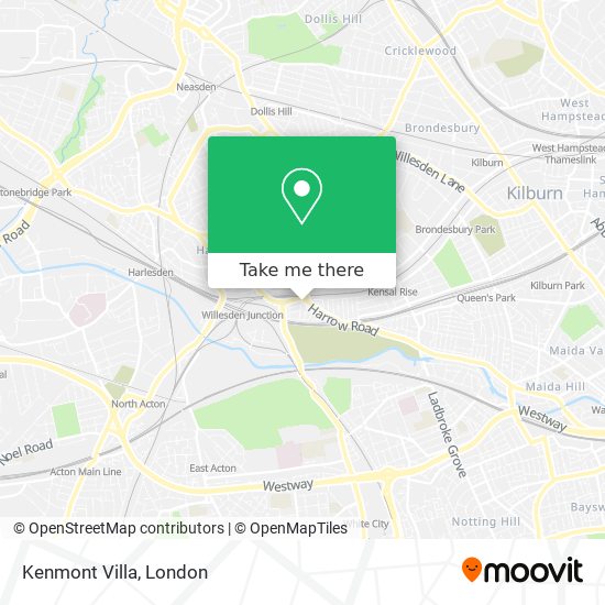 Kenmont Villa map