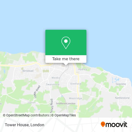 Tower House map