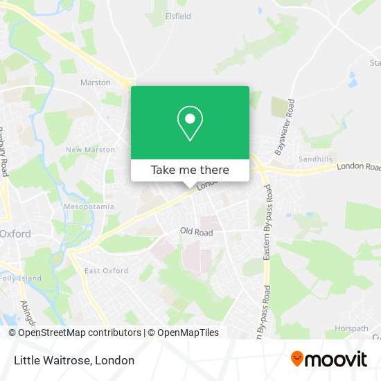 Little Waitrose map