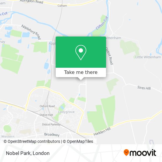 Nobel Park map