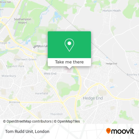 Tom Rudd Unit map