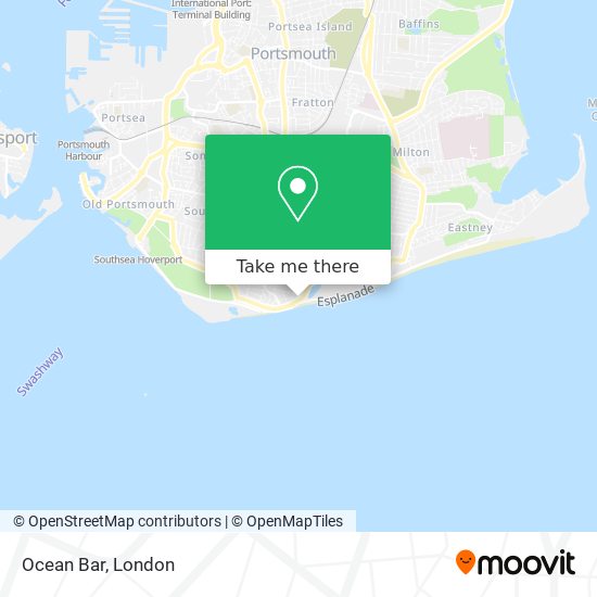 Ocean Bar map