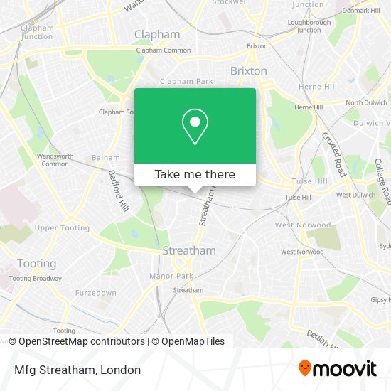 Mfg Streatham map