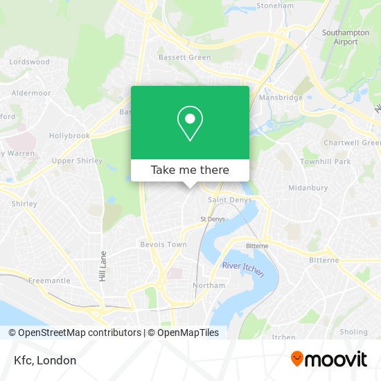 Kfc map