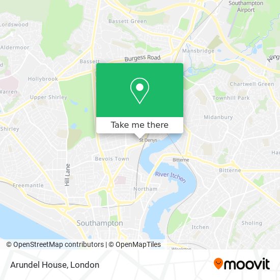 Arundel House map