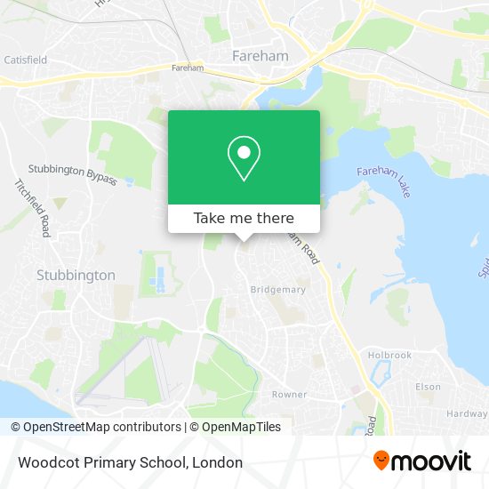 Woodcot Primary School map