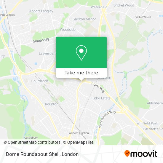 Dome Roundabout Shell map