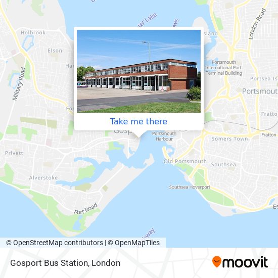 Gosport Bus Station map