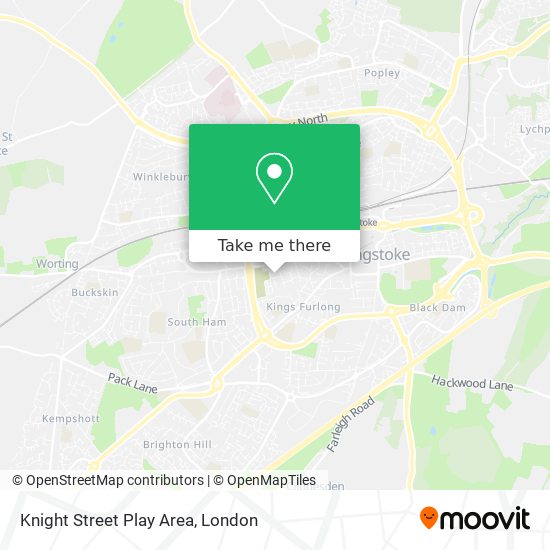 Knight Street Play Area map