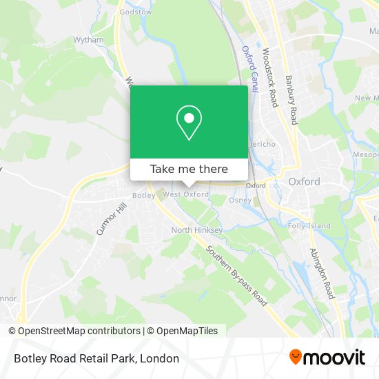 Botley Road Retail Park map