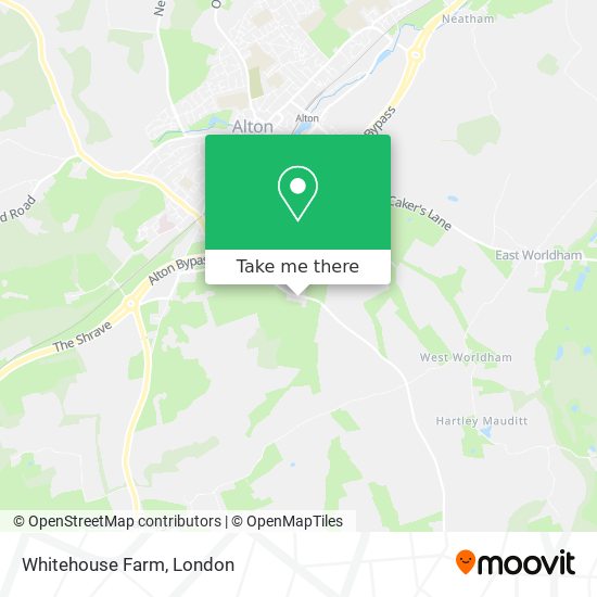 Whitehouse Farm map