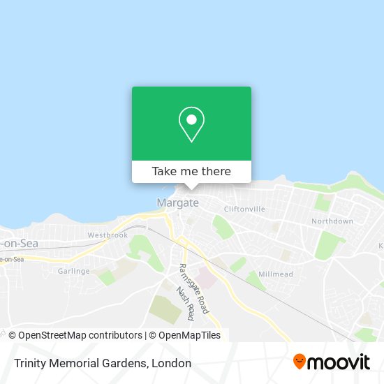 Trinity Memorial Gardens map