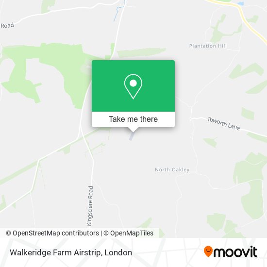 Walkeridge Farm Airstrip map