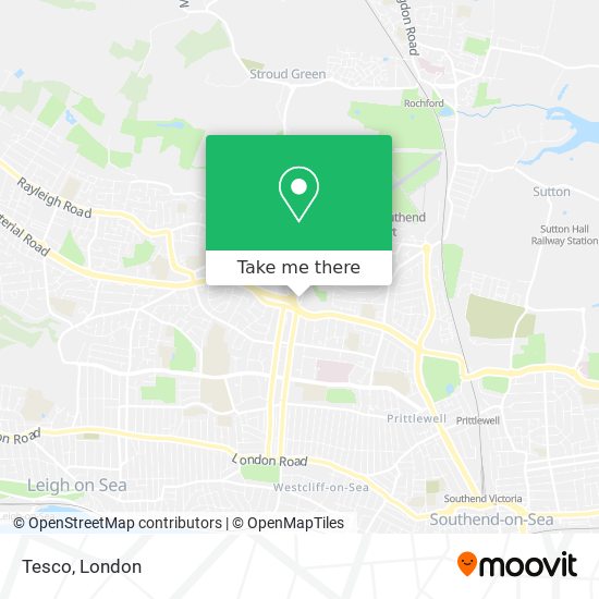 Tesco map