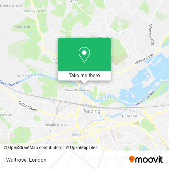 Waitrose Reading How to Get to Waitrose in Reading by Bus or Train?