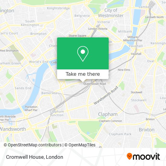 Cromwell House map